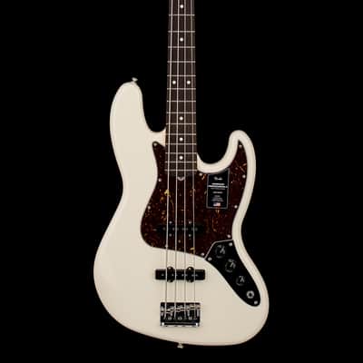 Fender American Professional II Jazz Bass - Olympic White #99985 image 3