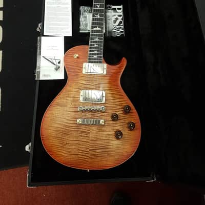 PRS McCarty Singlecut 594 10-Top 2017 - Present - Orange Tiger image 1