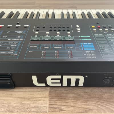 LEM  Mmk Weighted Midi Master Keyboard Sequencer 1986 72 key 1986 Black image 23