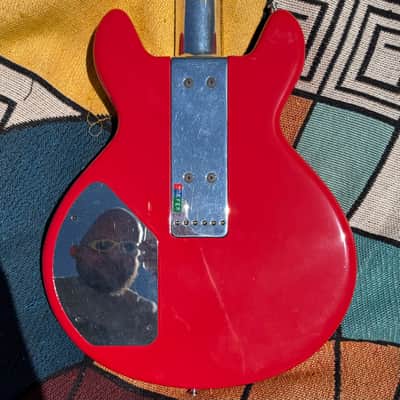 Travis Bean Designs TB1000S 2021 - Ferrari Red Imron w/ 1978 Travis Bean Humbuckers image 5