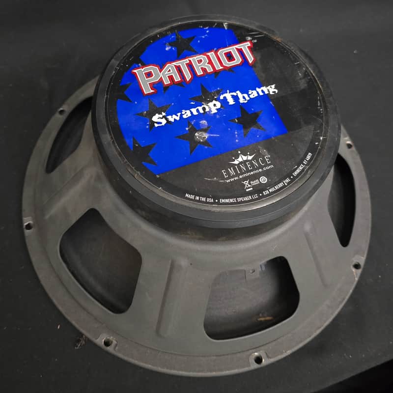 8ohm Eminence Swamp Thang - Old Label image 1