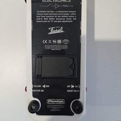 Dunlop Custom Audio Electronics MC404 CAE Wah Pedal image 3