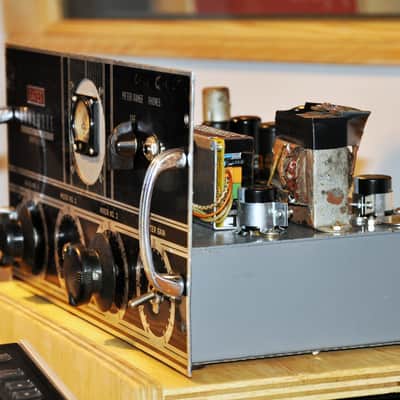 Super Hotroded Gates Dynamote Microphone Preamp with 48V+,rack ears, DI input, Internal PSU and more - Mic Pre image 2