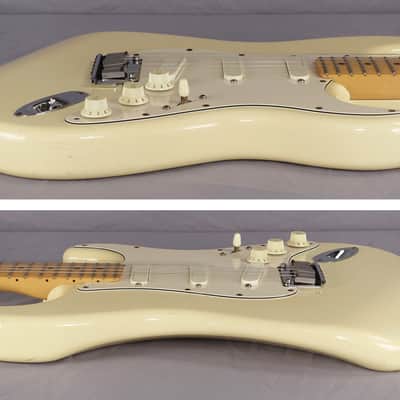 1992 Fender Stratocaster Plus Olympic White with Original Hardshell Case image 4