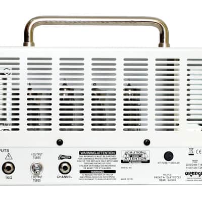 Orange Dual Terror 2-Channel 30-Watt Guitar Amp Head - White image 3
