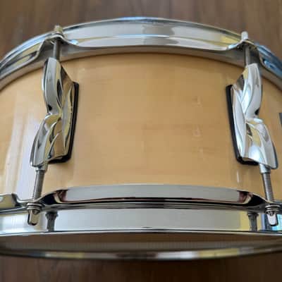 Premier APK 14" x 5.5" Snare Drum Natural Birch Made in England Free Shipping image 6