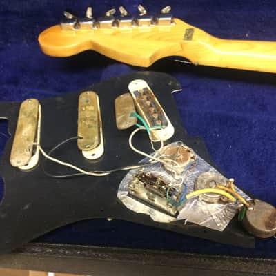 Cort C Series Hard Tail Stratocaster 1970's Natural Neck Through image 12