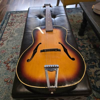 1950s Mystery Archtop - Sunburst - European, Possibly Framus image 4