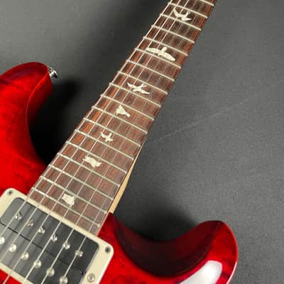 PRS CE 24 Semi-Hollow w/Gig Bag - Fire Red Burst image 5