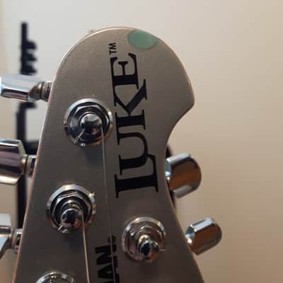 Ernie Ball Music Man Luke II with Piezo Blue image 6