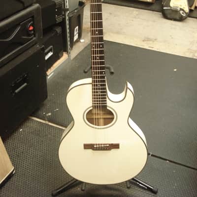 Washburn EA20WH Festival Series Acoustic/Electric Guitar white image 1