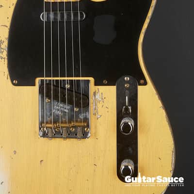 Fender Custom Shop 1950 Double Esquire Heavy Relic Aged Nocaster Blonde 2024 (Cod.1751UG) image 4