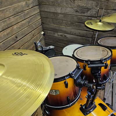 Drum Kit Pearl ELX, Amber Fade Complete USED! RKAMB130726 image 5