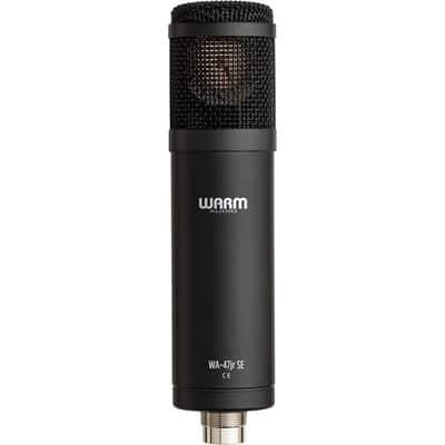 Warm Audio WA-47jr SE Large-Diaphragm Condenser Microphone (Black) image 2