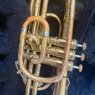 Bach Mercedes Mellophone, with case and mouthpiece, USA image 7