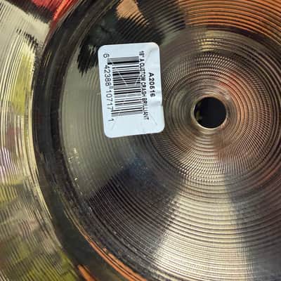 Zildjian 18" A Custom Crash Cymbal 1991 - Present - Brilliant image 4