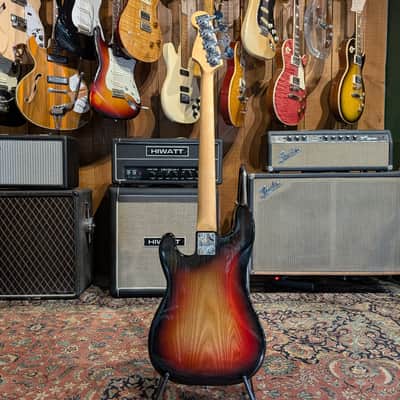 Fender Precision Bass Fretless with Rosewood Fingerboard 1978 - Sunburst image 6