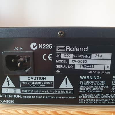 Roland XV-5080 128-Voice Synthesizer Module image 5