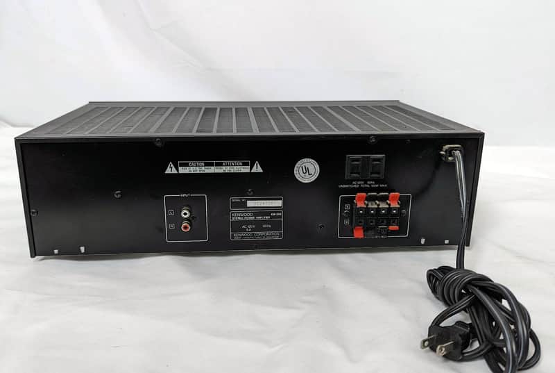 Kenwood KM-209 Stereo Power Amplifier - 150W Per Channel | Reverb