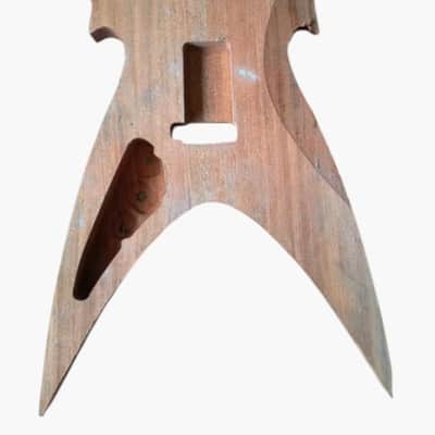 Beast Style Mahogany Wood Guitar Body imagen 4