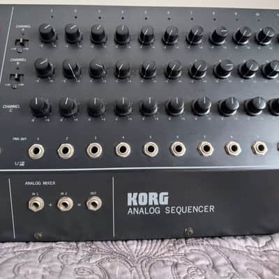 Korg SQ-10 Analog Sequencer 1970s - Black image 3