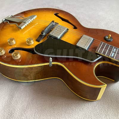 GRECO FA-700 1982 w/HSC ES-175 FULL BODY ARCHTOP VINTAGE JAPAN