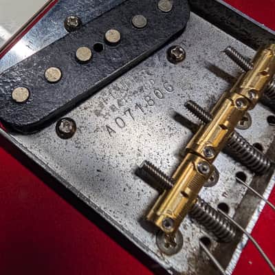 Fender Telecaster Custom Electric Guitar Vintage Japan 1985 Candy Red CLEAN! image 6