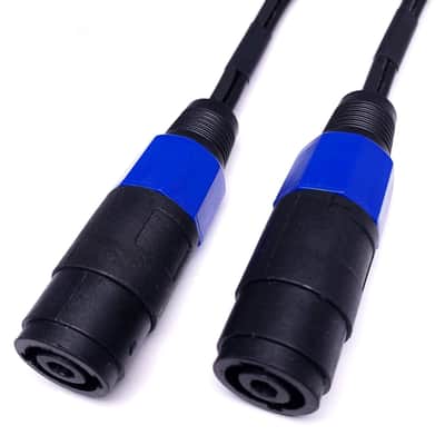Banana Plug to Female Speakon Speaker Adapter Cable 12AWG - 2 Pack (4mm Banana) image 2