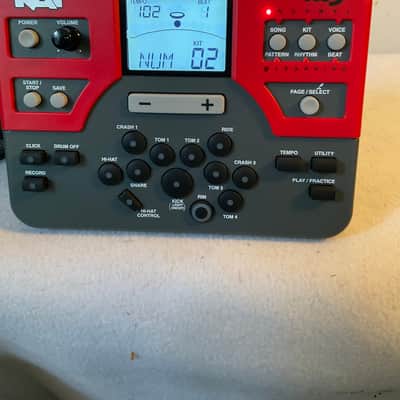 KAT Percussion KT3M Drum Module 2010s - Black/Red image 7