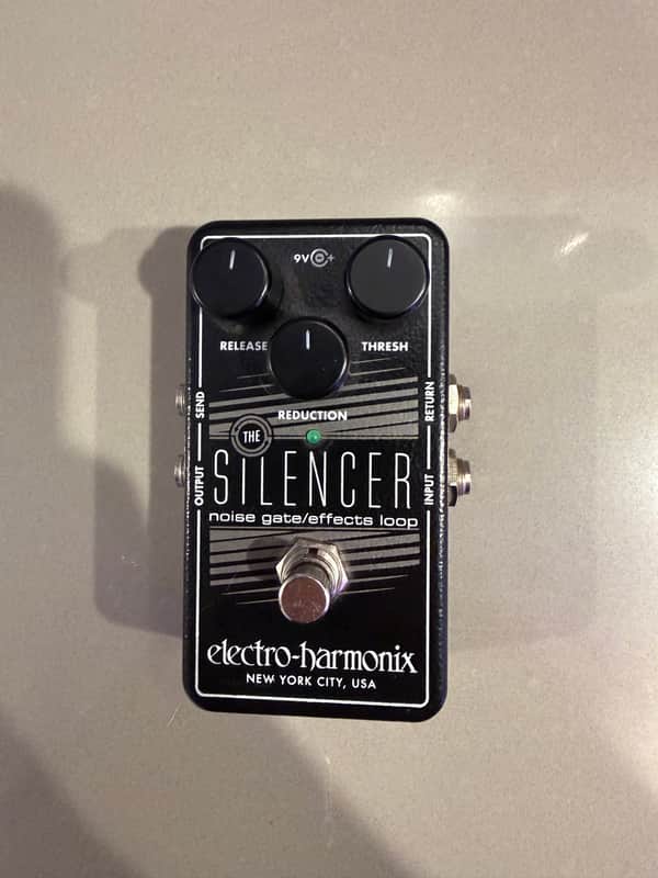 Electro-Harmonix Silencer Noise Gate / Effects Loop 2015 - Present - Black image 1