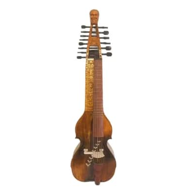 SONG Viola da gamba, Oil Finished (6x8) strings 19 1/4" Baryton Vio with 7 bridges image 2