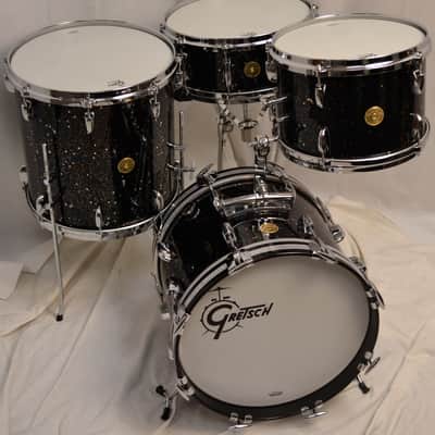 Gretsch USA Custom 12/14/16/5.5x14 micro bop drum set Mardi Gras image 1