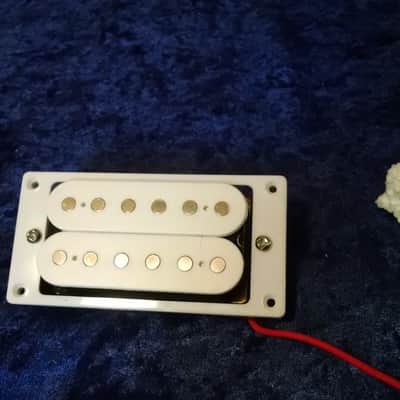 Kramer Alnico V Classic Bridge Pickup w/Ring White image 1