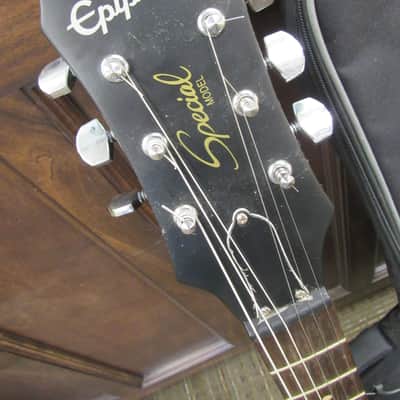 Epiphone Special LP P-90s Faded Black With Gig Bag image 3