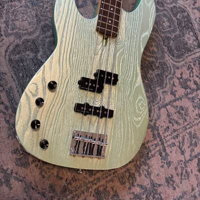 Sire Marcus Miller Sire P6 lefty left handed bass- Surf Green Metallic image 2