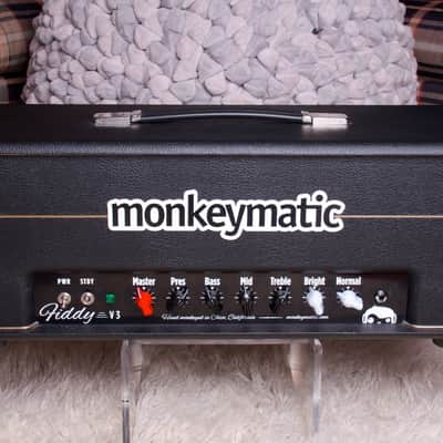 Monkeymatic Fiddy V3 50 watt custom tube head hand build image 1