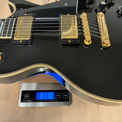 [8.7 lbs!] Gibson Custom Shop '68 Les Paul Custom Reissue VOS Ebony 2024 image 11