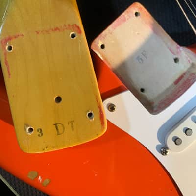 Squier SST JV Stratocaster MIJ 1983 Fiesta Red Vintage Fender Japan Fujigen w/ Bag image 25