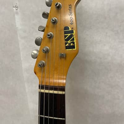 ESP Series 400 Guitar 1980's Aged Blue image 4