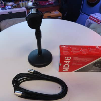 Electro-Voice ND46 Supercardioid Dynamic Microphone with Pivoting Head 2016 - Present - Black image 4