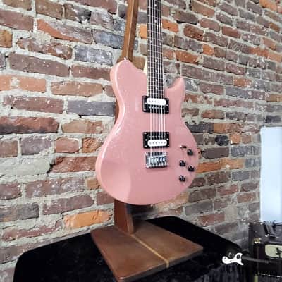 JAKE'd: Washburn Lyon Electric Guitar w/ Dragonfire Pickups (1990s - Pink Flake) image 3
