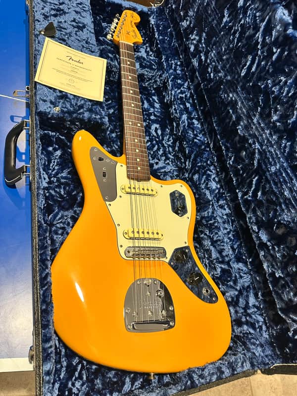 Fender Johnny Marr Signature Jaguar Limited Edition 2022 - Fever Dream Yellow