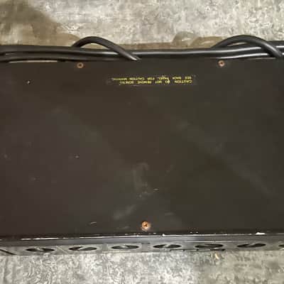 Yamaha E1010 Rack Analog Delay 1980s - Black image 2