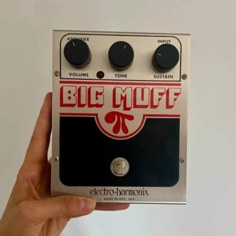ギター Big Muff Reissue EC-3003 Flantone era Electro-Harmonix Big Muff Pi V9 Frantone era EC-3003/A wooden box