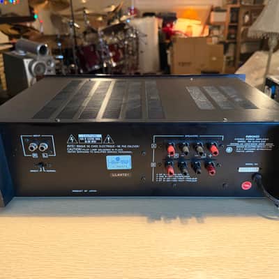 Nikko Alpha 230 Dark Red Faceplate | Serviced Power Amp | 120 WPC | Japan image 8