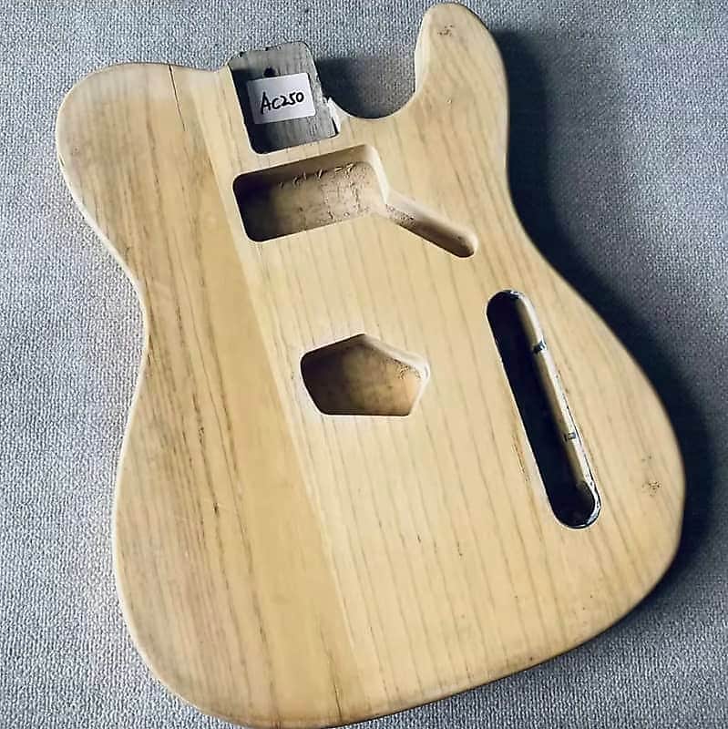 DIY Project Ash Wood Tele Telecaster Style Body image 1