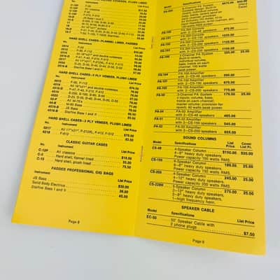 Guild Catalog Price List (Effective June 1, 1973) image 4