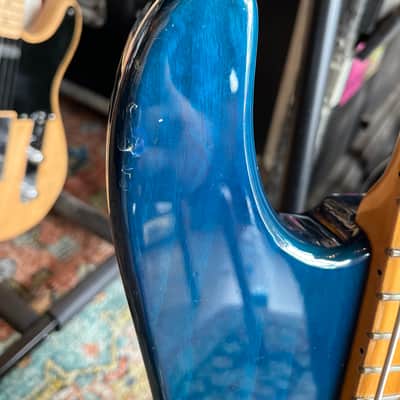 G&L El Toro 1980s  - Blue image 8