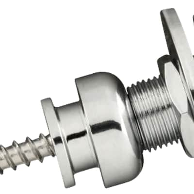 Fender Infinity 'F' Strap Locks, Chrome image 5
