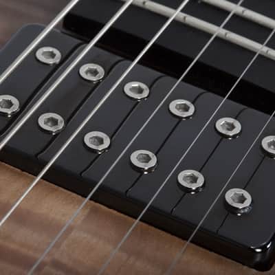 Schecter C-1 Standard Plus Guitar in Ember Burst image 8